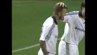 SuperClasico Top Goals David Beckham LA Galaxy  August 29 2009 [upl. by Elvyn455]