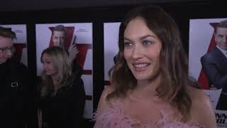 Olga Kurylenko Johnny English Strikes Again London Premiere 2018 Interview [upl. by Nahtanoj]