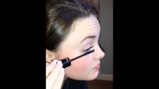 Younique MakeUp Tutorial How To Apply 3D Fiber Lashes [upl. by Luapnoj]