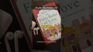 Rule 19 Reveals Allyoutubeshorts history sprituality love book TheFortyRulesOfLove elifshafak [upl. by Plath]