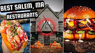 6 BEST Places to Eat and Drink in Salem  Where to Eat in Salem Massachusetts [upl. by Siuqaj]