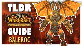 TLDR BALEROC Normal  Heroic Guide  Firelands Raid Guide  Cataclysm Classic [upl. by Hartill]