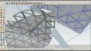 Geodesic Dome Framing Plan Tutorial 6 Construction [upl. by Dnalyar]