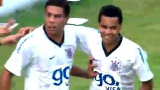 1º Gol de Ronaldo Fenômeno no Timão  Corinthians vs Palmeiras 08032009 [upl. by Aicirt]