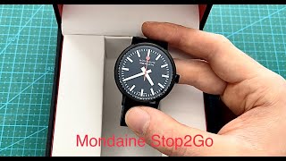 Mondaine Stop2Go İstasyon Saati [upl. by Fridlund557]