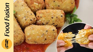 Egg Chicken Croquettes 👉Make and Freeze Ramadan Special Recipe by Food Fusion [upl. by Eladnek]