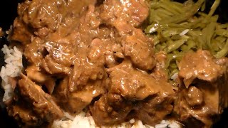 Delicious Smothered Pork Neck Bones Recipe How To Make Neck Bones amp Gravy [upl. by Notirb]