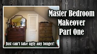 Master Bedroom Makeover Episode One [upl. by Macnamara]