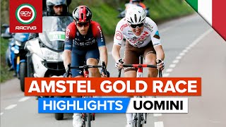 Amstel Gold 2022 Uomini Elite Highlights [upl. by Fiora]