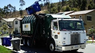 WM Waste Management  Garbage Trucks [upl. by Abbotson199]