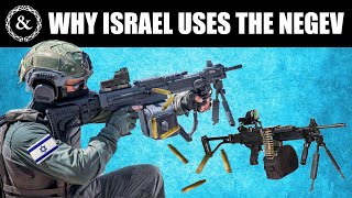 How Israeli Troops Use their HomeBuilt Machine Gun [upl. by Oehsen]