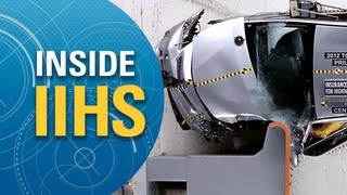 Inside IIHS Frontal offset testing [upl. by Nodlew600]