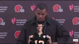 Deshaun Watson Postgame PRESS CONFERENCE vs Baltimore Ravens WIN  FAN REACTION [upl. by Bordiuk]