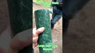 Large Jade Core from Washington State [upl. by Combe]