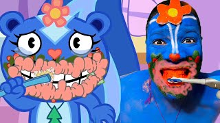 HAPPY TREE FRIENDS IN REAL LIFE Wishy Washy Full Episode Cosplay parody Part 41 [upl. by Doss]