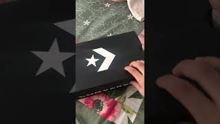 UNBOX MY NEW CONVERSE’S WME👟 [upl. by Koeninger]