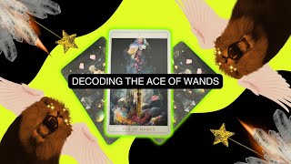 The Artist Decoded Tarot Decoding the Ace of Wands [upl. by Cini]