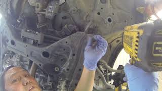 2014 Honda Civic transmission replacement cvt band broken [upl. by Odnanref]