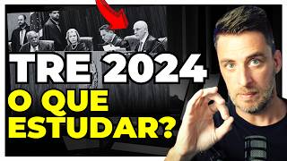 🚨ATUALIZADO 4 MATÉRIAS CERTAS no CONCURSO TRE 2024 [upl. by Kolodgie]