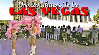 Top 20 Things to do in Las Vegas  2023 Travel Guide [upl. by Cynthla319]