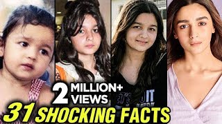 Alia Bhatt 31 SHOCKING UNKNOWN Facts  Happy Birthday Alia Bhatt [upl. by Airamasor]