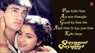 quotQayamat Se Qayamat Takquot Movie Full Songs  Aamir Khan Juhi Chawla  Jukebox [upl. by Ynatirb]