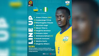 live RWANDA VS NIGERIA Afcon2025 Qualifying [upl. by Oina]