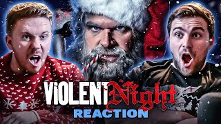 Violent Night 2022 CHRISTMAS MOVIE REACTION FIRST TIME WATCHING [upl. by Ignace]