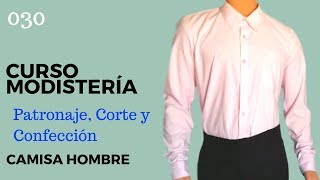 Curso Modistería Trazo Camisa Hombre 1 [upl. by Gombach]