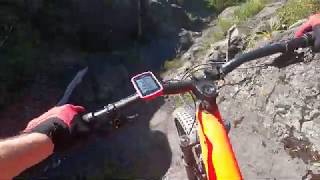 Villarrica Volcano rock gnar crash [upl. by Garibold218]