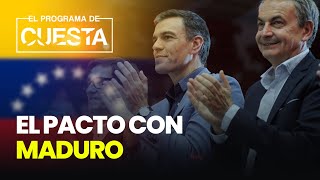 Esto es lo que pactaron Sánchez y ZP con Maduro coacciones a la oposición en la Embajada Española [upl. by Sair]