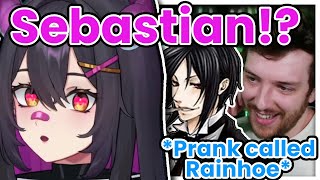 Rainhoe Reacts to Connor Sebastian Prank Calling Her [upl. by Meece]