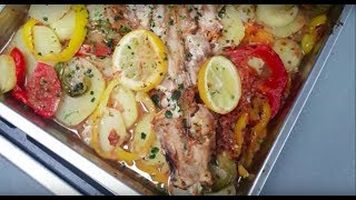 Recette De Poisson Au Four سمك في الفرن [upl. by Moriarty381]