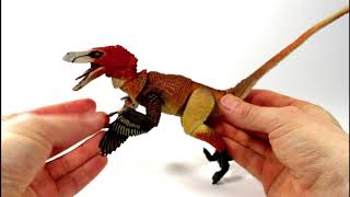 Beasts of the Mesozoic Raptor Series Vecloiraptor mongoliensis 1st release action figure preview [upl. by Mcclimans]