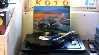 Rega P25 plays Koto  Jabdah Long Version [upl. by Abbotsen]