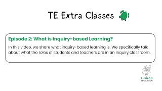 Episode 2 What is Inquirybased Learning tpd ibl inquirybasedlearning [upl. by Rohn]