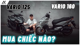 Nên mua Honda Vario 125 hay Vario 160 Vario 160 Tạm Ngưng SX  Giá xe Vario 125160 Cận Tết [upl. by Kamilah]