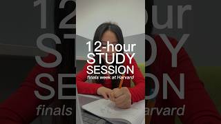 Harvard Finals Week  STUDY WITH ME FOR 12 HOURS [upl. by Francine]