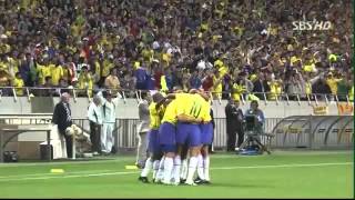 World Cup 2002 BRAZIL 2 1 TURKEY [upl. by Aliban]