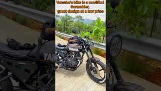 Yamahas bike is a modified Scrambler great design at a low price [upl. by Narih]