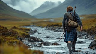 Traditional Scotland Highland Folk Music  Scenic Scotland Travel Video [upl. by Eornom]