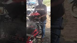 RS 200 fuel tank open kaise kare [upl. by Utham]