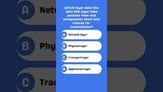 Which layer does the data link layer encapsulate packets from [upl. by Swehttam137]