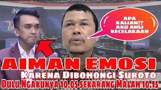 AIMAN EMOSI KARENA BARU PERTANYAAN PERTAMA SUDAH DIBOHONGI SUROTO  SUROTO 100 KALI MENOLONG LAKA [upl. by Jeramie]