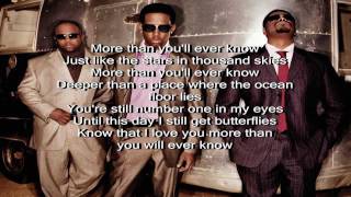 Boyz II Men  More Than Youll Ever Know feat Charlie Wilson with lyrics [upl. by Ateiluj]