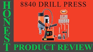 Vevor 8840 1300W Magnetic Drill Press Honest Product Review [upl. by Tjaden397]