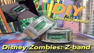 Disney Zombies Z Band DIY  DIY zombiebanda [upl. by Naujed]