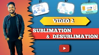 Sublimation and Desublimation science sublimation desublimation [upl. by Hploda]