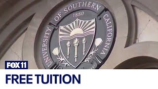 USC eliminates tuition for one Masters program [upl. by Idnak]