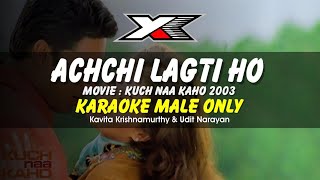 Achchi Lagti Ho Karaoke  Male Only [upl. by Rolyak]